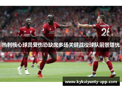 热刺核心球员受伤恐缺席多场关键战役球队前景堪忧